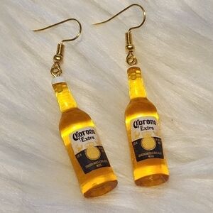 CORONA  Extra Bottle Earrings - NWT
